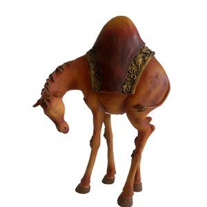 BROWN CAMEL FIGURINE  STATUE